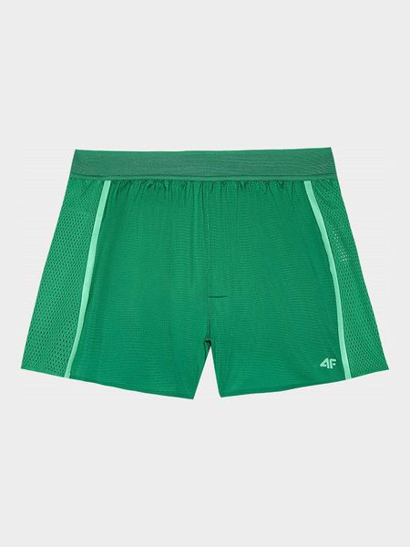 4F Szorty sportowe w kolorze zielonym rozmiar: S. Zielone spodenki sportowe damskie 4f, s, z materiału, outdoorowe. Za 48.05 zł.