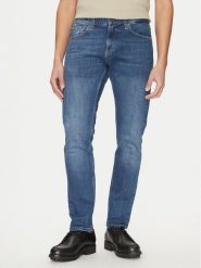 Calvin Klein Jeansy K10K114061 Niebieski Slim Fit. Niebieskie jeansy męskie CALVIN KLEIN. Za 299.99 zł.