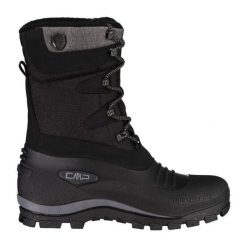 Buty CMP Nietos. Czarne buty trekkingowe męskie CMP, z materiału, bez zapięcia, trekkingowe. W wyprzedaży za 399.99 zł.