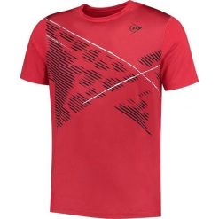 Koszulka sportowa męska Dunlop Game 1 Tee. Czerwone t-shirty sportowe męskie Dunlop, m, bez ramiączek. Za 189.99 zł.