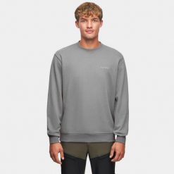 Bluza trekkingowa męska Alpinus Bellagio. Szare bluzy bez kaptura męskie Alpinus, l. Za 199.00 zł.