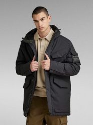 G-Star Parka w kolorze czarnym rozmiar: XS. Czarne parki męskie G-Star, xs, bez wzorów, z poliamidu. Za 259.13 zł.