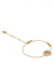 Guess Bransoletka JUBB02 137JW Złoty. Żółte bransoletki damskie Guess, metalowe. Za 249.99 zł.