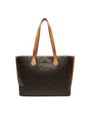 Valentino Torebka Lady Re VBS8GT02 Brązowy. Brązowe torebki klasyczne damskie Valentino, bez wzorów, ze skóry, bez dodatków. Za 499.99 zł.