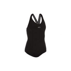 Strój jednoczęściowy do aquafitness Lou damski. Niebieskie stroje jednoczęściowe damskie NABAIJI, bez wzorów. Za 79.99 zł.