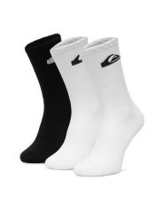 Quiksilver Skarpety długie CEO_BR_QUIK_2042_W_AW25 (3 PACK) Biały. Białe skarpetki damskie Quiksilver, bez wzorów, z bawełny. Za 39.99 zł.