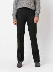 Toni Spodnie w kolorze antracytowym rozmiar: 44. Czarne spodnie materiałowe damskie Toni, bez wzorów, z materiału, z podwyższonym stanem. Za 173.99 zł.