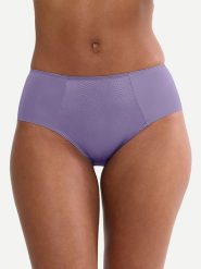 Triumph Bokserki Essential 10219754 Fioletowy. Fioletowe bokserki i panty damskie Triumph, bez wzorów, z syntetyku. Za 89.99 zł.