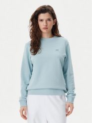 Napapijri Bluza B-Nina NP0A4H85 Błękitny Regular Fit. Niebieskie bluzy bez kaptura damskie Napapijri, xl, z bawełny. Za 199.99 zł.