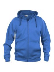 Clique Basic Hoody Full Zip – męska bluza z kapturem, odporna na piling. Niebieskie bluzy z kapturem męskie CLIQUE, m, z bawełny. Za 182.80 zł.