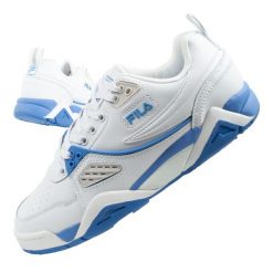 Buty sportowe sneakersy męskie Fila Casim modne wygodne białe. Białe buty sportowe na co dzień męskie Fila, bez zapięcia. Za 229.00 zł.