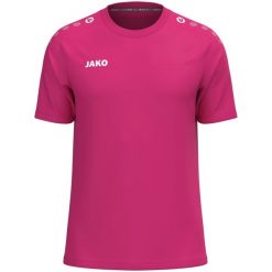 Bawełniana koszulka Jako One. Czerwone t-shirty damskie Jako, m, bez wzorów, z bawełny, bez kołnierzyka. Za 153.00 zł.