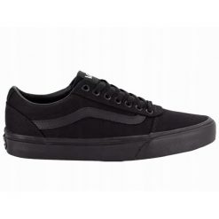 Buty na co dzień męskie VANS niskie trampki. Czarne trampki i tenisówki męskie Vans, bez wzorów, bez zapięcia. Za 299.00 zł.