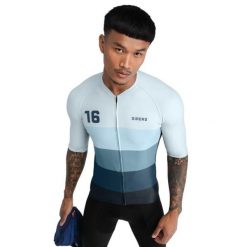 Męska koszulka rowerowa z krótkim rękawem Kolarstwo Siroko M2 Hardknott Pass. Niebieskie t-shirty sportowe męskie SIROKO, na lato, m, z jersey, bez ramiączek, rowerowe. Za 260.00 zł.