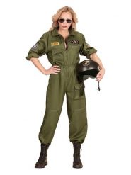 Carnival Party Kombinezon kostiumowy w kolorze khaki rozmiar: L. Brązowe kombinezony damskie Carnival Party, l, z aplikacjami, bez kołnierzyka, bez ramiączek. Za 83.62 zł.