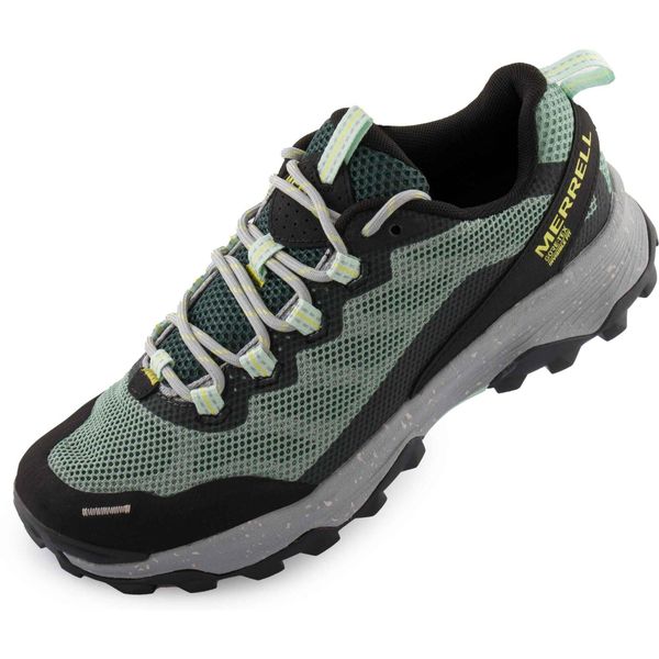 Damskie buty outdoor Merrell Strike GTX, wodoodporne, oliwkowe. Niebieskie obuwie trekkingowe damskie MERRELL. Za 481.99 zł.