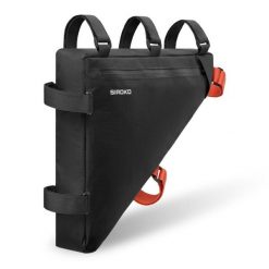 Rowerowa torba na ramę Kolarstwo Siroko Motion Black. Czarne torebki dziecięce SIROKO. Za 87.00 zł.