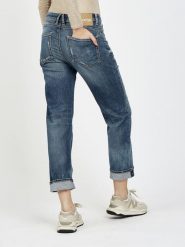 GANG JEANS Dżinsy "Bo" - Slim fit - w kolorze niebieskim rozmiar: W28. Niebieskie jeansy damskie GANG JEANS. Za 339.99 zł.