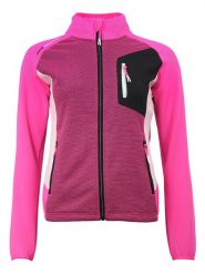 Peak Mountain Kurtka polarowa "Acerin" w kolorze różowym rozmiar: XL. Różowe kurtki damskie Peak Mountain, xl, bez wzorów, z polaru, bez kaptura. Za 187.52 zł.