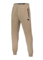 Spodnie męskie Cypress Sport. Brązowe spodnie sportowe męskie PITBULL, z bawełny. Za 229.00 zł.