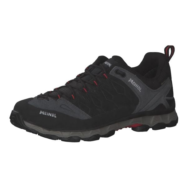 Buty Meindl Lite Trail GTX, z membraną Gore-Tex. Czarne buty trekkingowe męskie MEINDL, z gore-texu, bez zapięcia, trekkingowe, gore-tex. Za 999.00 zł.