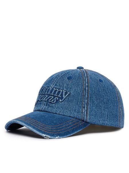 Tommy Jeans Czapka z daszkiem Tjw Cool Cap AW0AW18094 Niebieski. Niebieskie czapki z daszkiem damskie Tommy Jeans, bez wzorów, z bawełny. Za 209.99 zł.