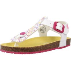 Sandały AGATHA RUIZ DE LA PRADA 242944A Biały. Białe sandały damskie Agatha Ruiz de la Prada, bez wzorów, z syntetyku, bez obcasa. Za 178.58 zł.