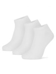 Gino Rossi Skarpety krótkie 3MB-001-AW24 (3-pack) Biały. Białe skarpetki męskie Gino Rossi, bez wzorów, z bawełny. Za 29.99 zł.