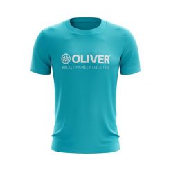 Koszulka treningowa męska Oliver 76060. Niebieskie t-shirty sportowe męskie OLIVER, m, z materiału, bez ramiączek, na fitness i siłownię. Za 219.00 zł.