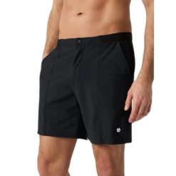 Szorty Björn Borg Ace Classic 8". Czarne szorty męskie Björn Borg, bez wzorów, z elastanu, sportowe. Za 288.00 zł.