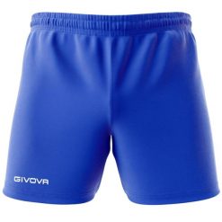 Męskie Spodenki Capo. Czarne szorty męskie Givova, bez wzorów, z materiału. Za 62.99 zł.