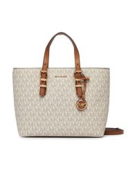MICHAEL Michael Kors Torebka 32S6GQNC0L Kremowy. Białe torebki klasyczne damskie MICHAEL Michael Kors, bez wzorów, ze skóry, bez dodatków. Za 790.99 zł.