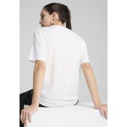 Damska koszulka o luźnym kroju ESS PUMA White. Białe bluzki damskie Puma, m, bez wzorów, bez ramiączek. W wyprzedaży za 69.00 zł.