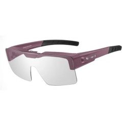 Okulary przeciwsłoneczne z przezroczystymi soczewkami wiatroodpornymi dla mężczy. Fioletowe okulary przeciwsłoneczne męskie WEST BIKING, z materiału. Za 135.60 zł.