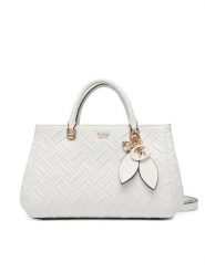 Guess Torebka Sally HWQG99 21060 Biały. Białe torebki klasyczne damskie Guess, z aplikacjami, ze skóry, bez dodatków. Za 749.99 zł.