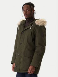 Gant Parka 7006570 Zielony Regular Fit. Zielone parki męskie Gant, m, bez wzorów, z syntetyku. Za 1,579.00 zł.