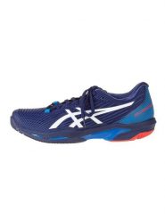 Asics Buty sportowe "Solution Speed FF 2" w kolorze granatowym rozmiar: 43,5. Niebieskie obuwie trekkingowe damskie Asics. Za 425.95 zł.