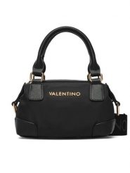 Valentino Torebka Jenny Re VBSA9T06 Czarny. Czarne torebki klasyczne damskie Valentino, bez wzorów, z materiału, bez dodatków. Za 399.99 zł.