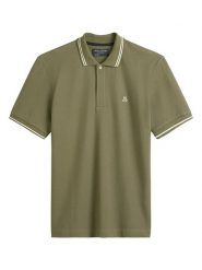 Marc O´Polo Koszulka polo w kolorze khaki rozmiar: XL. Brązowe koszulki polo męskie xl, bez wzorów, z bawełny, bez ramiączek. Za 166.88 zł.