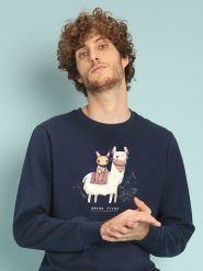 WOOOP Bluza w kolorze granatowym rozmiar: XS. Niebieskie bluzy bez kaptura męskie Wooop, xs. Za 108.99 zł.