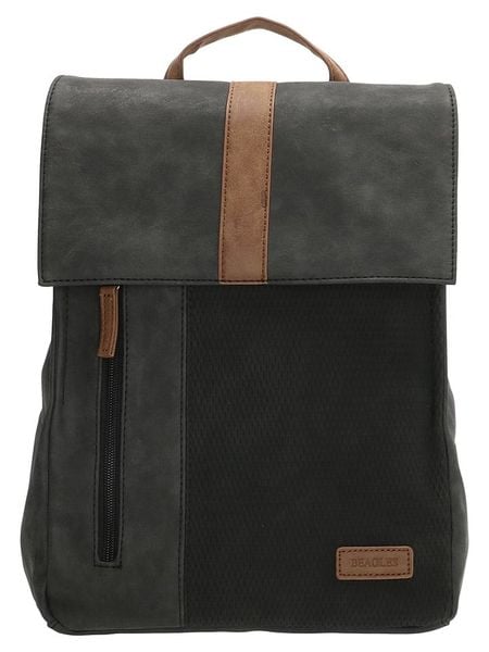 Beagles Plecak w kolorze czarnym - 24 x 32 x 10,5 cm rozmiar: onesize. Czarne plecaki damskie Beagles, bez wzorów, z materiału. Za 135.49 zł.