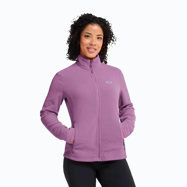 Bluza polarowa damska Jack Wolfskin Taunus 100 Full Zip. Czerwone bluzy bez kaptura damskie Jack Wolfskin, s, z materiału. Za 339.99 zł.