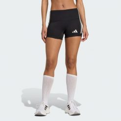 Szorty 3-Stripes Volleyball. Czarne szorty damskie Adidas, bez wzorów, sportowe. Za 149.00 zł.