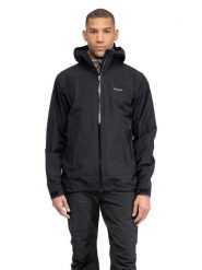 Bergans Kurtka funkcyjna "Essentials" w kolorze czarnym rozmiar: L. Czarne kurtki outdoor męskie Bergans, l, bez wzorów, z materiału, bez kaptura. Za 591.60 zł.
