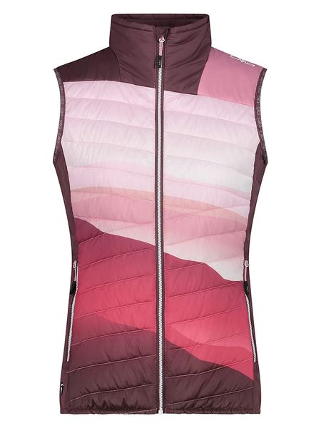 Cmp Kamizelka hybrydowa w kolorze bordowo-różowym rozmiar: 42. Czerwone kamizelki damskie CMP, s, z materiału. Za 165.31 zł.