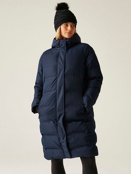 Dare 2b Płaszcz pikowany "Wander" w kolorze granatowym rozmiar: 32. Niebieskie płaszcze damskie Dare 2b, m, bez wzorów. Za 319.13 zł.