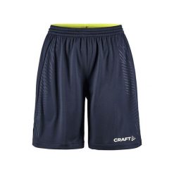 Szorty damskie Craft Extend. Niebieskie spodenki sportowe damskie Craft, l, z materiału, na fitness i siłownię. Za 201.05 zł.