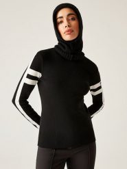 Dare 2b Sweter "Diamant" w kolorze czarno-białym rozmiar: 36. Czarne swetry klasyczne damskie Dare 2b, bez kołnierzyka. Za 209.82 zł.