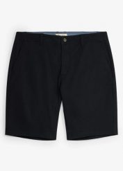 Bermudy ze stretchem i elastyczną wstawką w talii, regular fit. Niebieskie szorty męskie bonprix, bez wzorów. Za 119.99 zł.