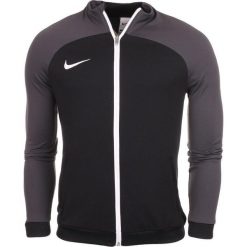 Bluza sportowa męska Nike Nk Df Academy Pro Trk JKT K. Czarne bluzy bez kaptura męskie Nike, bez wzorów, sportowe, bez kołnierzyka, bez ramiączek. Za 183.24 zł.